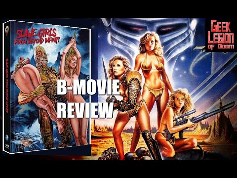 Thumbnail of the video: SLAVE GIRLS FROM BEYOND INFINITY ( 1987 Elizabeth Kaitan ) B-Movie Review