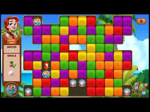 Lost Island Blast Adventure Level 797 - NO BOOSTERS 🏝️ | SKILLGAMING ✔️