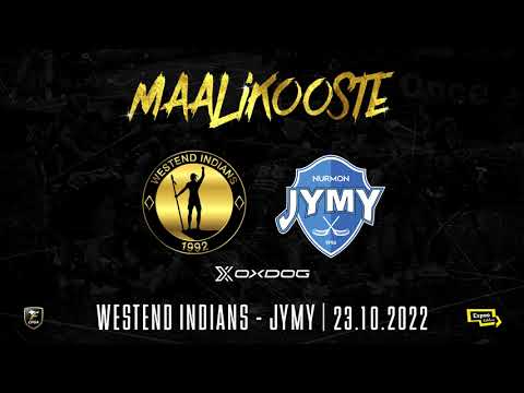 Maalikooste: Westend Indians - Jymy 23.10.2022
