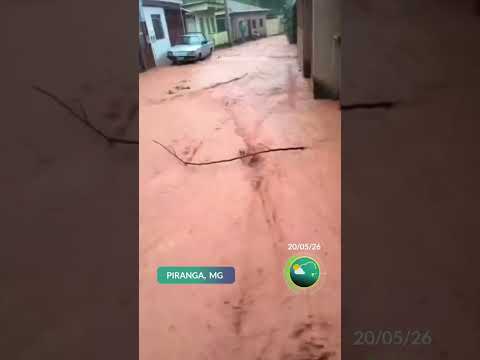 TEMPORAL ATINGE  PIRANGA MG