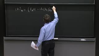 L16.2 Analysis with an orthonormal basis of instantaneous energy eigenstates