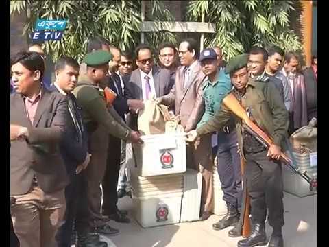 প্রয়োজনীয় নির্বাচনী সামগ্রী  কেন্দ্রে পাঠানো শেষ