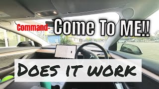 Summon Your Tesla with a Click: Watch It Drive to You Like Magic! | limitations | Review