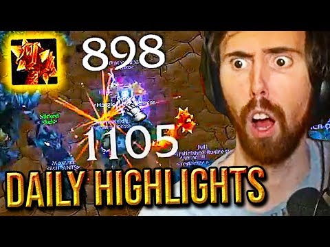 Asmongold BLOWN AWAY By Cdews Legendary Sulfuras ONE SHOT & More - Classic WoW