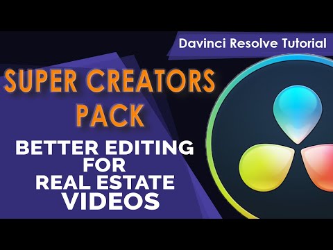 Using the Super Creators Pack For Real Estate Video Production!