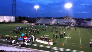 HGHS Marching band 10/ 27/ 11. (Dr. Seuss cat in the hat)