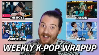 THE BOYZ, Purple Kiss, DAY6, & n.SSign Reactions [K-Pop Wrap-Up | 3.22.24]