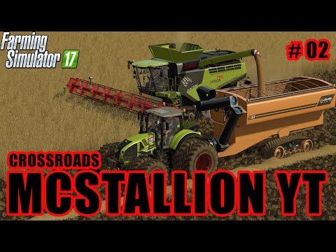 Let's Play Farming Simulator 17 - HOLY $H!T COURSEPLAY!  | EP 02