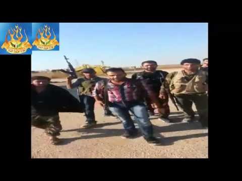 استهداف عناصر تنظيم داعش على جبهة صوران في ريف حلب من قبل لواء خط النار