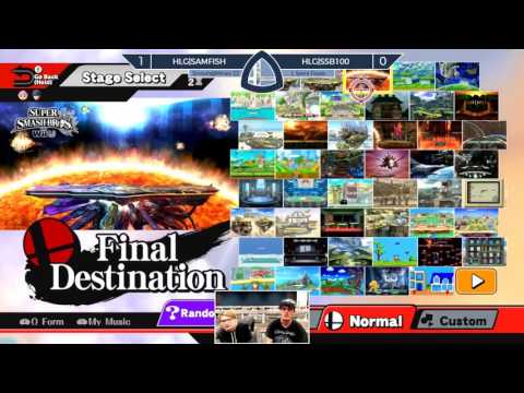 Sm4sh@Mines 52 - HLG|SAMFISH (Villager) Vs. HLG|SSB100 (Marth) - Losers Semifinals