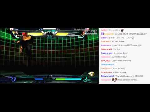 【UMVC3】 IGT 2014 Global Tournament losers final Justin Wong vs Frieda