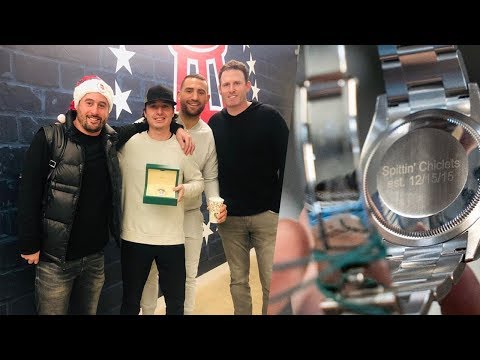 We Surprised Our Producer With A Rolex For Christmas