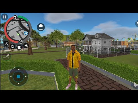 Real Gangster Crime (Real Hero Fight on Robot) Car Robot Got tangled in Container - Gameplay HD