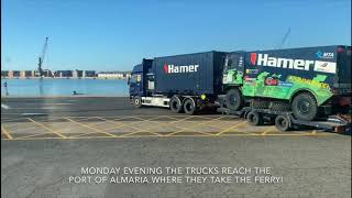 Hamer Rallysport on the road to Marocco