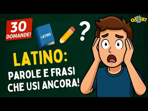 📜 Riconosci queste Frasi Latine che usiamo ancora in Italiano?