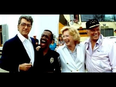 The complete Frank Sinatra in "Cannonball Run II" (1984) with Dean Martin and Sammy Davis Jr