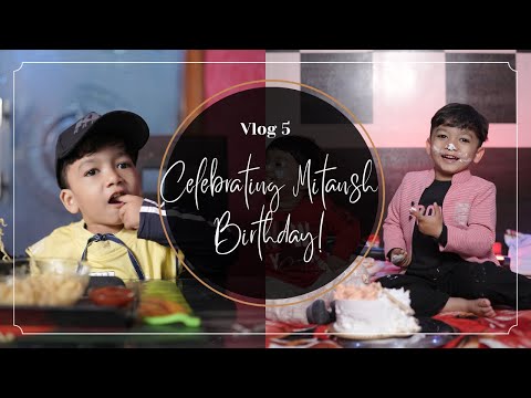 CELEBRATING MITANSH'S BIRTHDAY | MITANSH | BABY  | CAKE SMASH