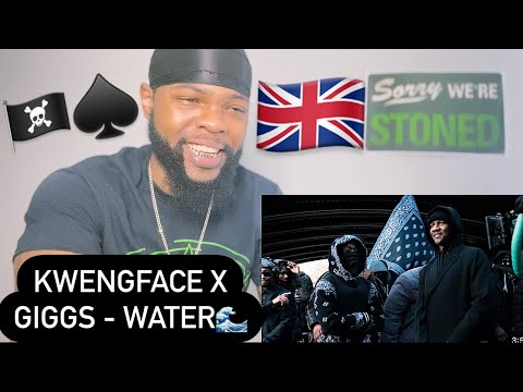 Kwengface x Giggs - Water | AMERICAN REACTS🔥🇺🇸