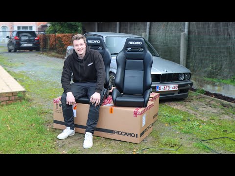 Installing my NEW RECARO SPEED SR5 Seats for the BMW E30