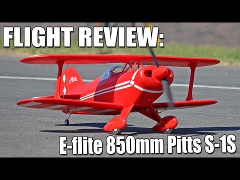 From the Field -- E-Flite 850mm Pitts S-1S Flight Review (The RC Geek)