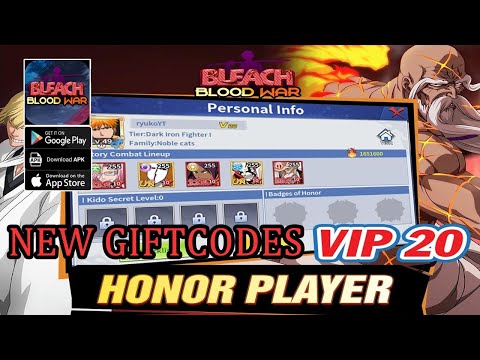 Bleach Blood War New Gift Codes May - RPG Game Free VIP9 Android iOS