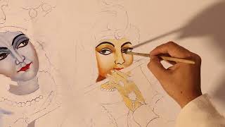 Hare Krishna Painting #harekrishna #krishna #iskcon #radhakrishna #devotional #canvaspainting #art