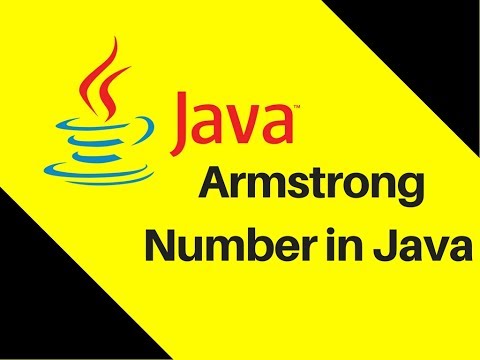 5 16 Armstrong Number in Java