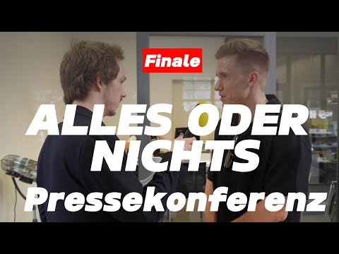 Alles oder Nichts: Die finale Pressekonferenz mit Max Geier und Amar Chaoui