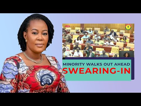 Listen To Why The Minority Walks-Out Of Parliament Ahead Of Ablekuma North Mp Swearing-In