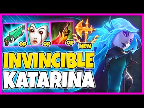 THIS KATARINA BUILD WILL 100% BE NERFED! (OP DAMAGE + HEALING) - League of Legends | Katlife