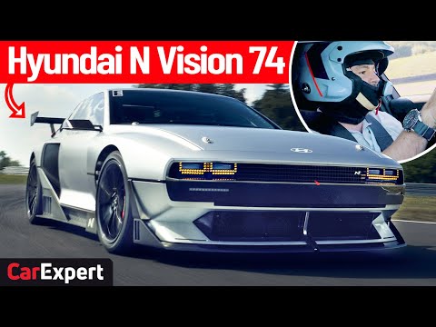 Hyundai N Vision 74 first drive review: 500kW+ (670hp+), RWD & hydrogen!