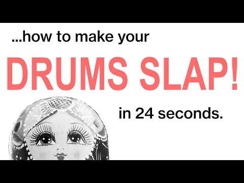 How To Make Your Drums Slap In 24 Seconds