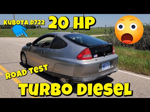 S5 E18. 20 PS TURBOLADER! Kubota D722 Diesel Honda STRASSENTEST