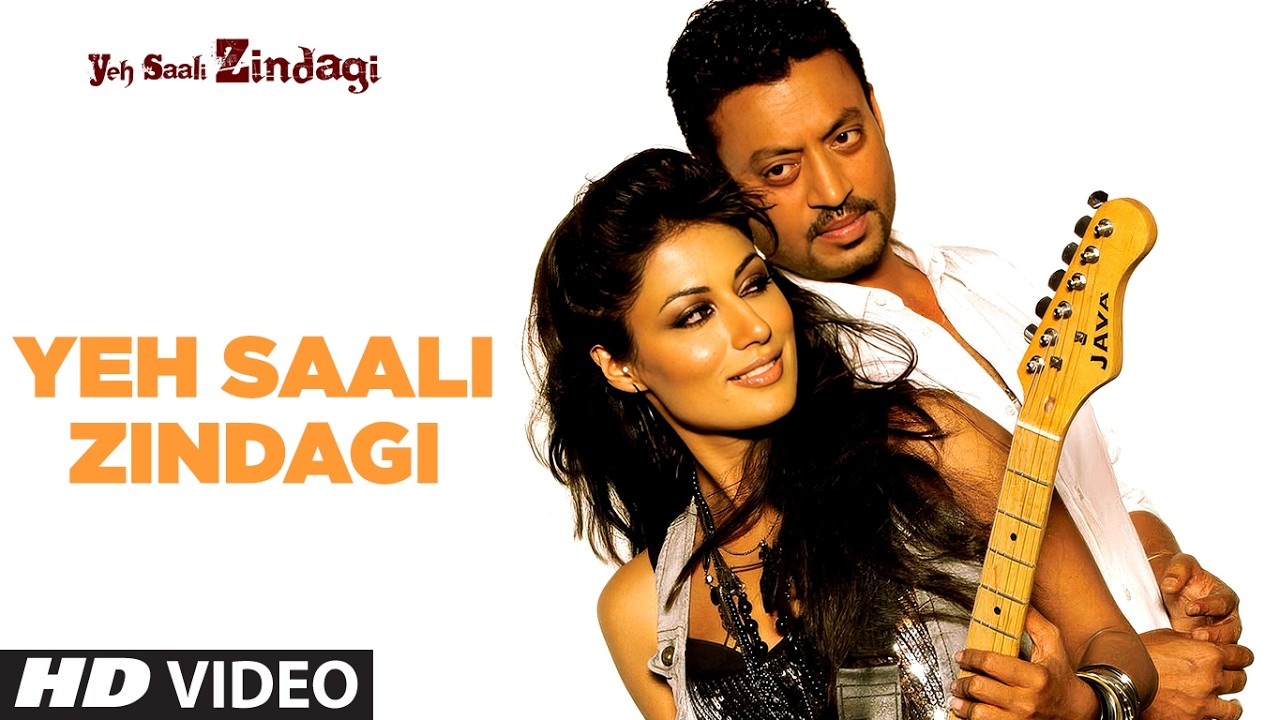 Yeh Saali Zindagi (Song) Title Track | Irrfan Khan,Chitragangda | Sunidhi Chauhan, Kunal G, Shilpa R
