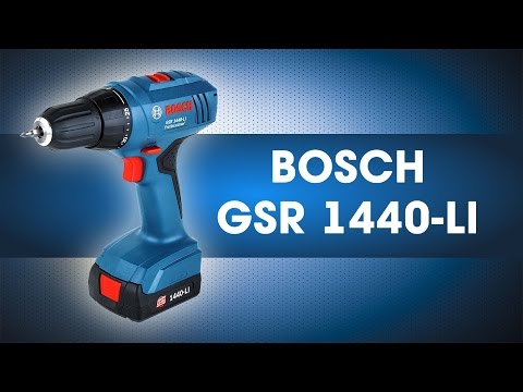 аккумуляторный дрель-шуруповёрт GSR 1440 LI BOSCH (06019A8405)