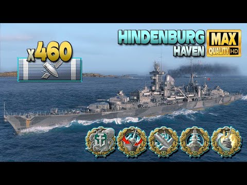 Cruiser Hindenburg: Retreat on time to save the game - World of Warships