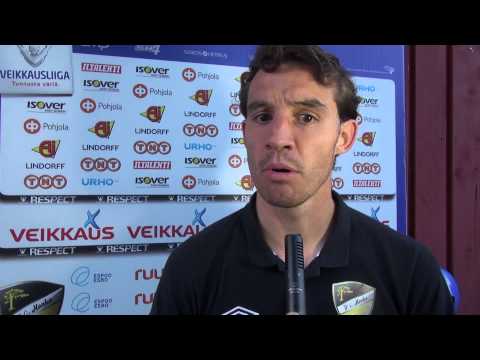 HonkaTV: Palazuelos after KuPS-game