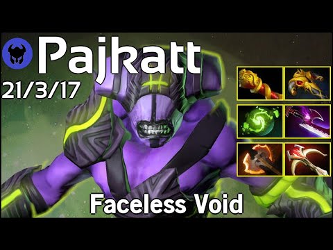 Pajkatt plays Faceless Void!!! Dota 2 7.20