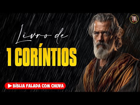✝️ 1 CORÍNTIOS - Novo Testamento [Bíblia a Mensagem] 🌧️ Bíblia Falada com Chuva 👉 46