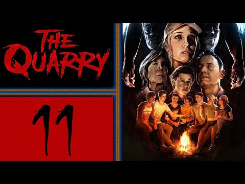 The Quarry playthrough pt11 - The First Finale! Who Lives and Dies? (final For 1st Run!)