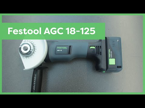 Akku-Winkelschleifer Test: Festool AGC 18-125
