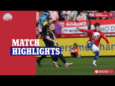Aldershot Twon 1-1 Altrincham Vanarama National League 2022/23 