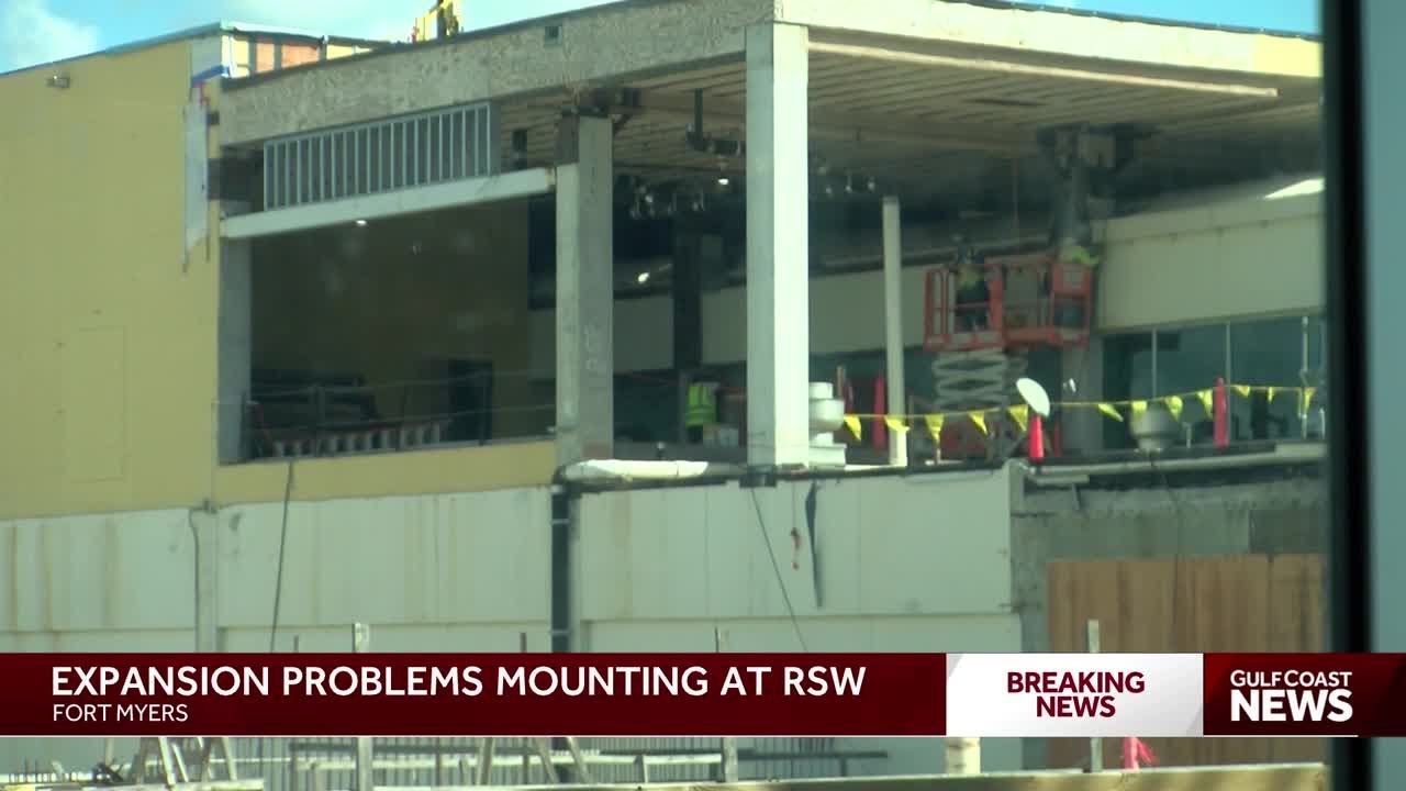 Exclusive: RSW Airport building damaged in expansion project
