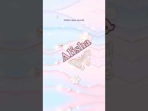 I love you Alisha 😍 I miss you 😘