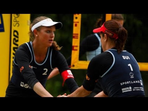 Bieneck/Grossner (GER) - Forrer/Verge-Depre (SUI) / Women's Beach Volleyball | Quarterfinal Baden