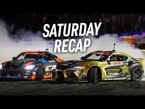 フォーミュラ・ドリフト 2022アトランタ 土曜日ハイライト動画