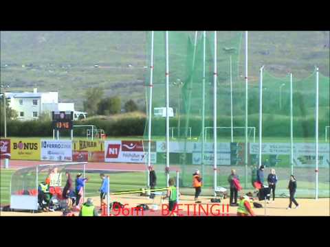 Ingi Rúnar Kristinsson - Hástökk 1.96m PB - 25.ágúst 2012