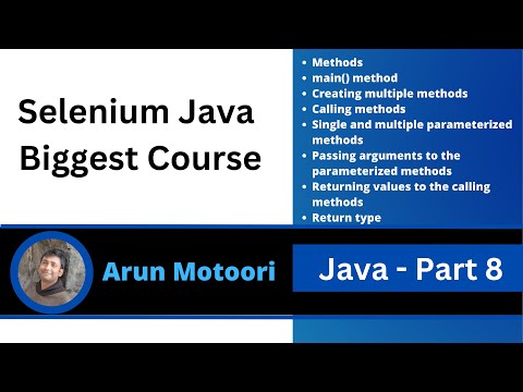 Java Part 8 Selenium Java Biggest Course
