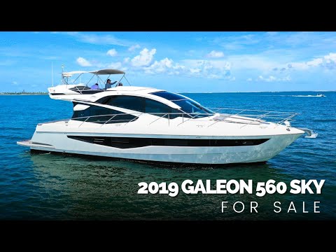 2019 Galeon 560 Sky Video