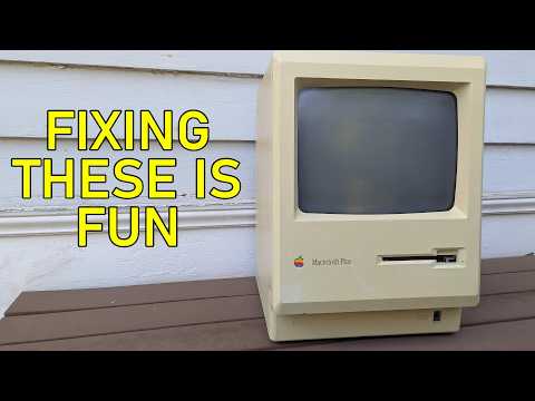 Repair of a Mac Plus with a mysterious fault